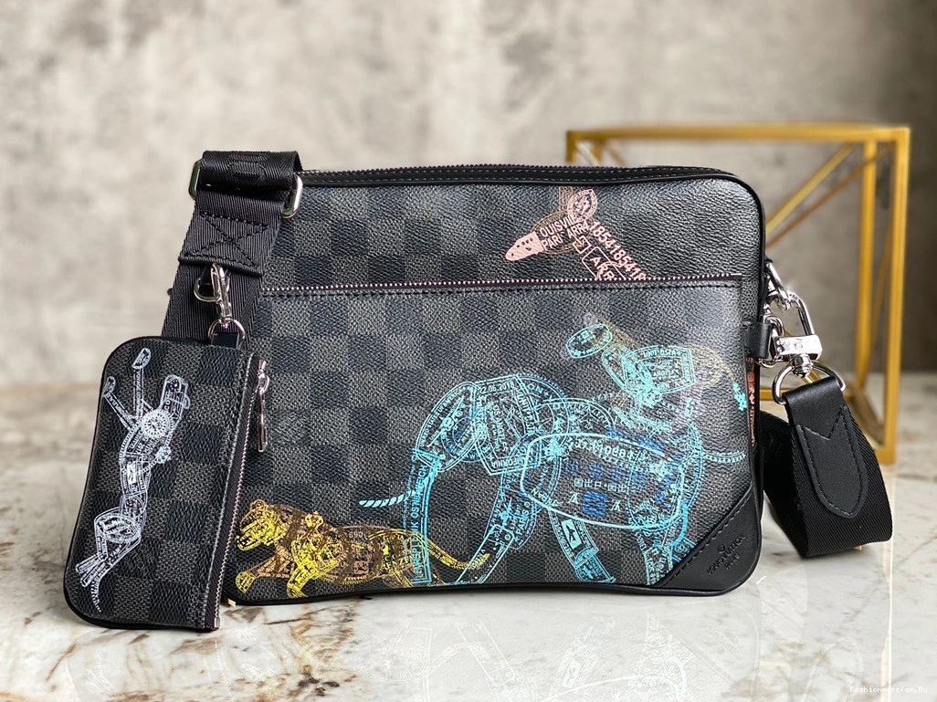 FS CHEAP VUITTON TRIO MESSENGER LOUIS 0719